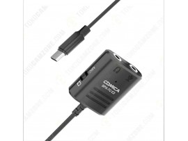 Comica CVM-SPX-TC (M) 3.5mm to USB TYPE-C Audio Cable Adapter